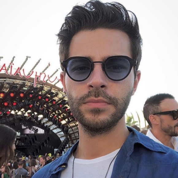 SAUREN EYEWEAR MOONLIGHT BLACK UNISEX SUNGLASSES - Picture 10 of 11